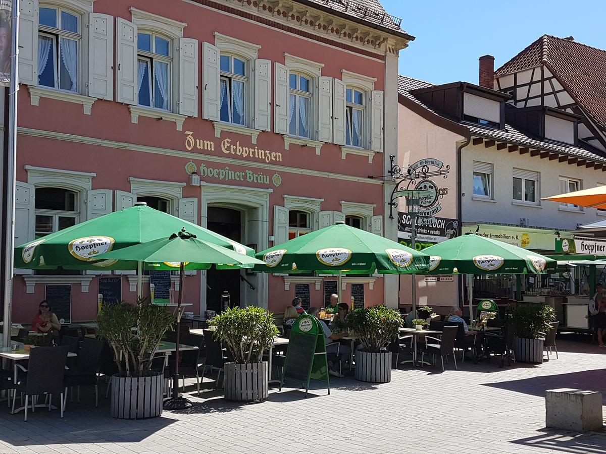 Hotel Restaurant Erbprinz Walldorf Вальдорф Экстерьер фото