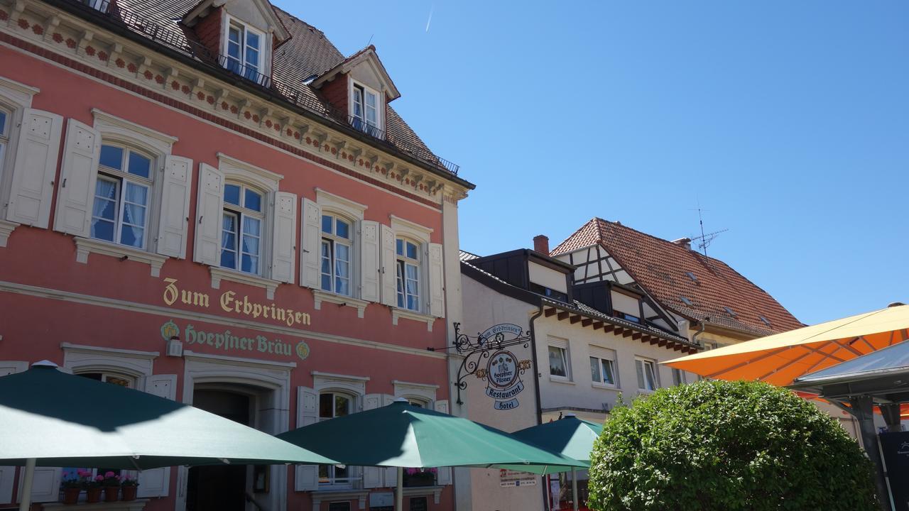 Hotel Restaurant Erbprinz Walldorf Вальдорф Экстерьер фото
